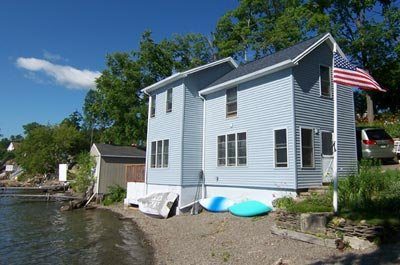 The Bungalow from the lake
